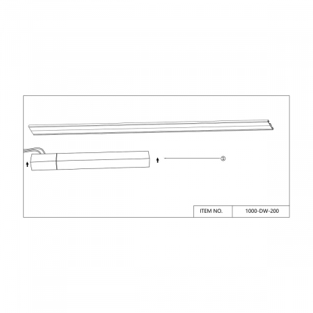 Магнитный драйвер Favourite Unica 200Вт 42В IP20 1000-DW-200