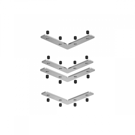 Комплект угловых соединителей трека Denkirs SMART SLOTT TR2019-AL