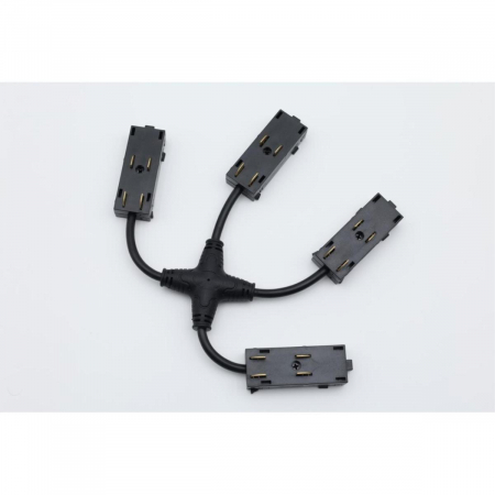 Коннектор питания Х-образный Aployt Magnetic track 220 APL.0280.00.05