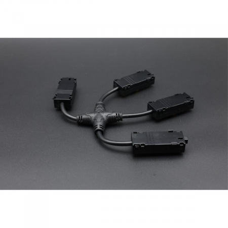 Коннектор питания Х-образный Aployt Magnetic track 220 APL.0280.00.05