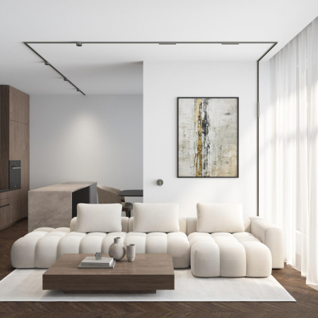 Спот Denkirs Shine wall DK5072-DN с 1 плафоном никель/никель цвет
