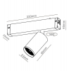 Трековый светильник IMEX IL.0050.5010-GU10-WH