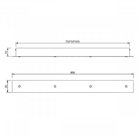 Основание потолочное 4L Mantra Modular Light Florones 9381