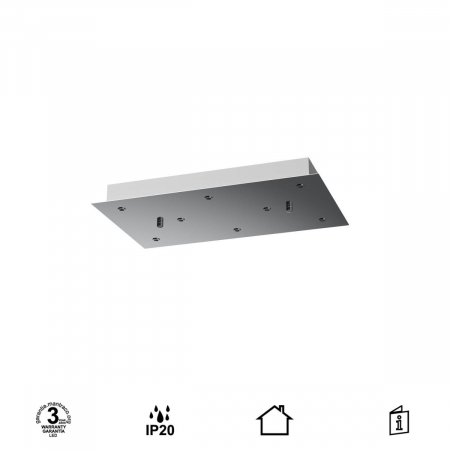 Основание потолочное 8L Mantra Modular Light Florones 9387