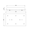 Основание потолочное 8L Mantra Modular Light Florones 9387