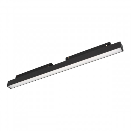 Трековый магнитный светильник Arlight MAG-ORIENT-FLAT-L465-16W Day4000 (BK, 100 deg, 48V) (IP20 Металл) 033611(1)