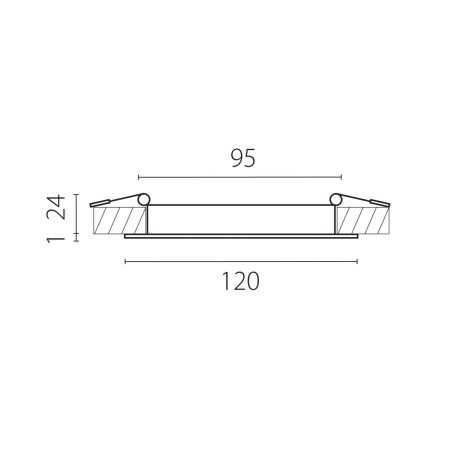 Светодиодная панель Lightstar Zocco 223102-XS