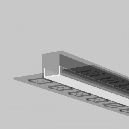 Рассеиватель для профиля 53x13, 50x22, 43x23 (Белый, 10 м), ALM-5314-O-DF-2M Maytoni Led Strip 642087